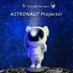 astronaut galaxy projector lamp star