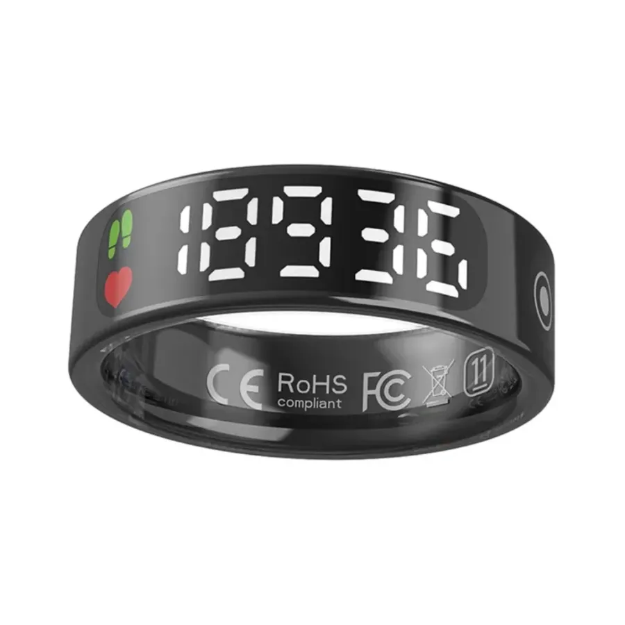 tk9 smart ring life waterproof bt gps finger ring heart rate blood oxygen sleep health monitor new smart ring with display tk9 smart ring life waterproof bt gps finger ring heart rate blood oxygen sleep health monitor new smart ring with display