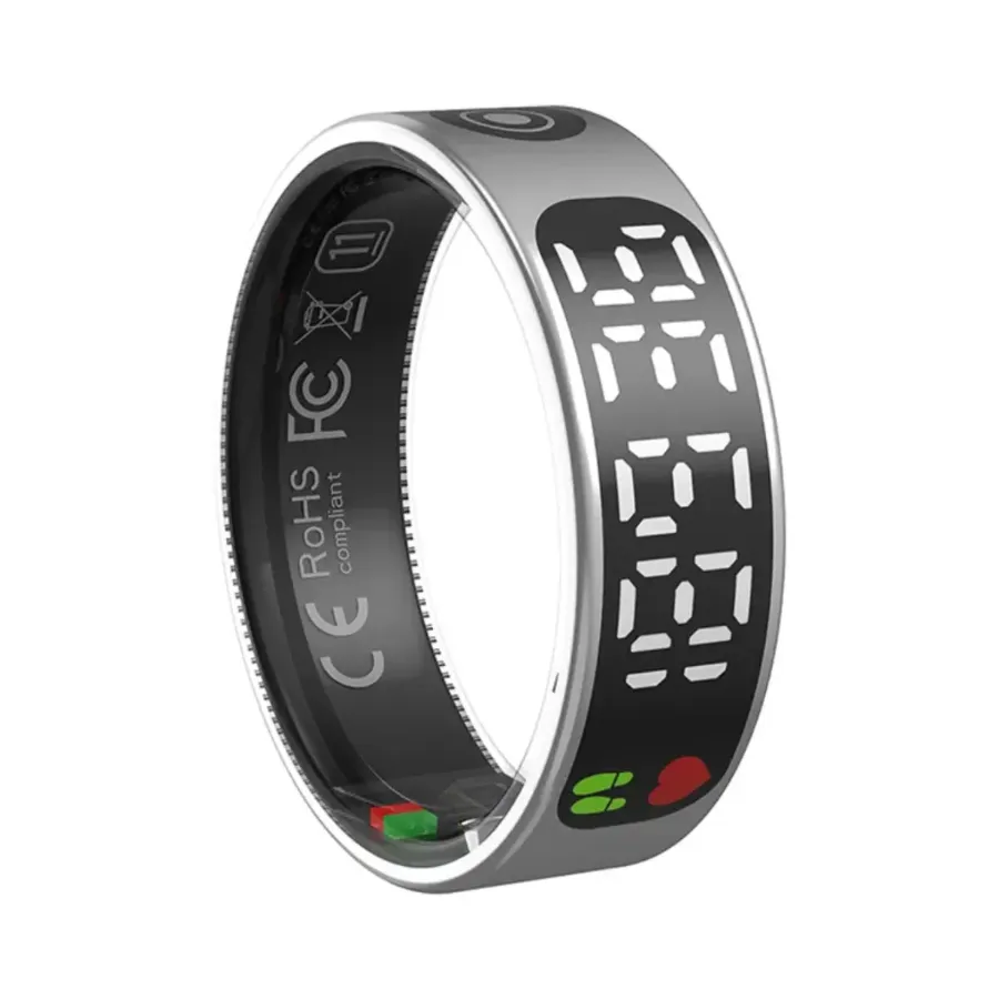 tk9 smart ring life waterproof bt gps finger ring heart rate blood oxygen sleep health monitor new smart ring with display tk9 smart ring life waterproof bt gps finger ring heart rate blood oxygen sleep health monitor new smart ring with display