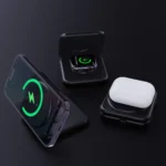 wireless charger for samsung, 3 in 1 wireless charging station with clock for samsung